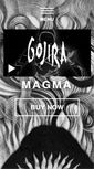 Mobile Screenshot of gojira-music.com